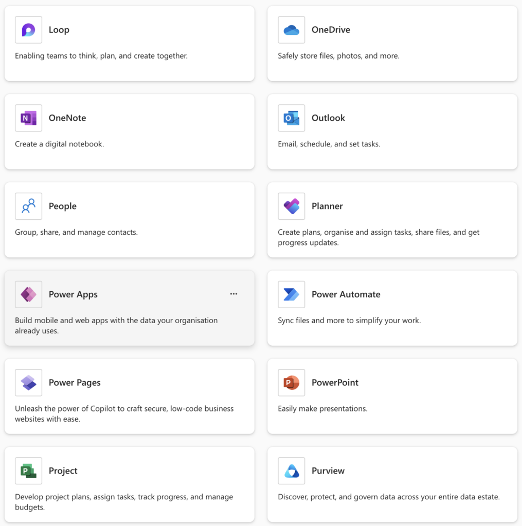 Microsoft O365 Office 365 Apps Screenshot 2